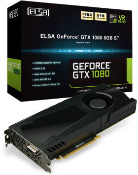 GeForce GTX 1080 8GB ST GD1080-8GERST [PCIExp 8GB]
