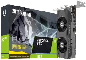 GAMING GeForce GTX 1650 Low Profile GDDR6 ZT-T16520H-10L [PCIExp 4GB]