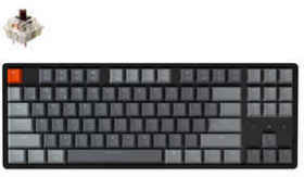 K8 Wireless Mechanical Keyboard K8-87-RGB-Brown-US 茶軸