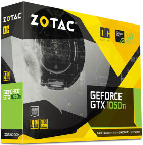 GeForce GTX 1050 Ti 4GB OC ZT-P10510B-10L [PCIExp 4GB]