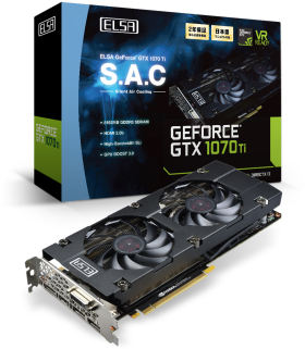 GeForce GTX 1070 Ti 8GB S.A.C GD1070-8GERTS [PCIExp 8GB]