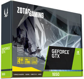 GAMING GeForce GTX 1650 Low Profile ZT-T16500H-10L [PCIExp 4GB]