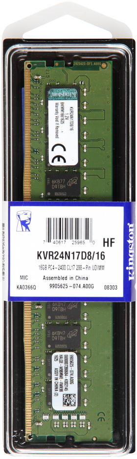 キングストン KVR24N17D8/16 [DDR4 PC4-19200 16GB]