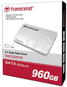 トランセンド SSD220 TS960GSSD220S