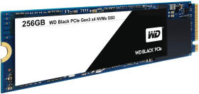 Western Digital WD Black PCIe WDS256G1X0C