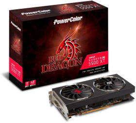 Red Dragon RX 5500XT 8GB GDDR6 AXRX 5500XT 8GBD6-DHR/OC [PCIExp 8GB]