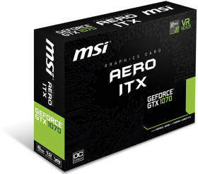 GTX 1070 AERO ITX 8G OC [PCIExp 8GB]