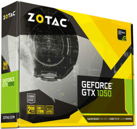GeForce GTX 1050 Low Profile ZT-P10500E-10L [PCIExp 2GB]