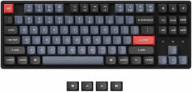Keychron K8 Pro QMK/VIA Wireless Mechanical Keyboard ホットスワップモデル RGB K8P-J1-US 赤軸