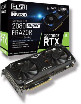 GeForce RTX 2080 Super ERAZOR GAMING GD2080-8GERSES [PCIExp 8GB]
