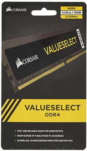 Corsair CMV16GX4M1A2133C15 [DDR4 PC4-17000 16GB]