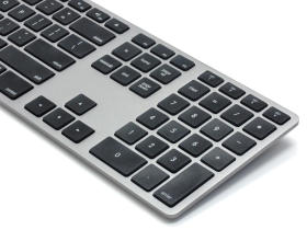 Wireless Aluminum Keyboard FK418BTB [スペースグレイ]