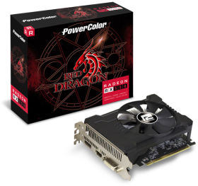 PowerColor Red Dragon Radeon RX 550 2GB GDDR5 OC V2 AXRX 550 2GBD5-DHV2/OC