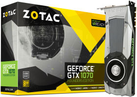 GeForce GTX 1070 Founders Edition ZT-P10700A-10P [PCIExp 8GB]