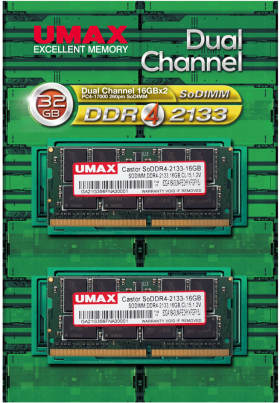 umax Castor DCSoD4-2133-32GB