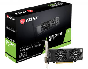 MSI GeForce GTX 1650 4GT LP [PCIExp 4GB]
