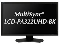 MultiSync LCD-PA322UHD-BK 画像