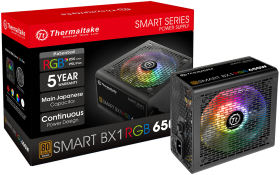 Thermaltake Smart BX1 RGB 650W BRONZE PS-SPR-0650NHFABJ-1 [Black]