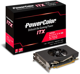 PowerColor Radeon RX 5700 ITX AXRX 5700 ITX 8GBD6-2DH