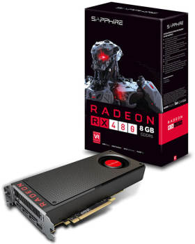 RADEON RX 480 8G GDDR5 PCI-E HDMI/TRIPLE DP [PCIExp 8GB]