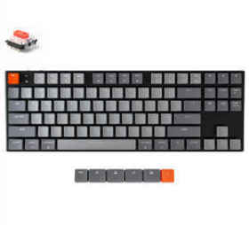 Keychron K1 Wireless Mechanical Keyboard White LED テンキーレス US 赤軸