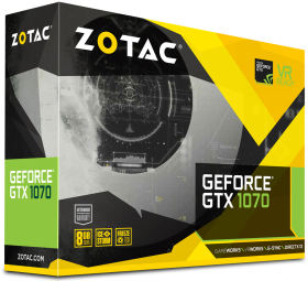 GeForce GTX 1070 Mini 8GB ZT-P10700K-10M [PCIExp 8GB]