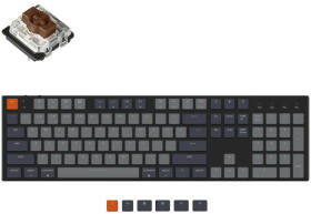 Keychron K5 Wireless Mechanical Keyboard White LED K5-A3-US 茶軸