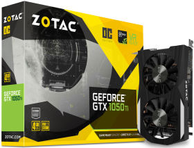GeForce GTX 1050 Ti 4GB OC ZT-P10510B-10L [PCIExp 4GB]
