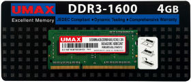 UM-SODDR3S-1600-4G [SODIMM DDR3 PC3-12800 4GB]