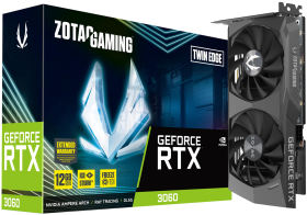 GAMING GeForce RTX 3060 Twin Edge ZT-A30600E-10M [PCIExp 12GB]