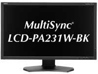 MultiSync LCD-PA231W-BK 画像