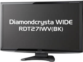 Diamondcrysta WIDE RDT271WV(BK) 画像
