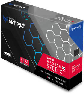 Sapphire NITRO+ RADEON RX 5700 XT 8G GDDR6 DUAL HDMI/DUAL DP OC (UEFI)