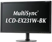 MultiSync LCD-EX231W-BK 画像