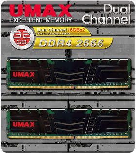 umax DCDDR4-2666-32GB HS