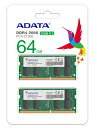 ADATA AD4S266632G19-D [SODIMM DDR4 PC4-21300 32GB 2枚組]