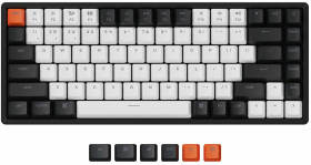 Keychron K2 Wireless Mechanical Keyboard V2 ホットスワップモデル RGB K2-C1H-US 赤軸