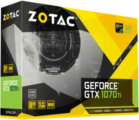 GeForce GTX 1070 Ti Mini ZT-P10710G-10P [PCIExp 8GB]