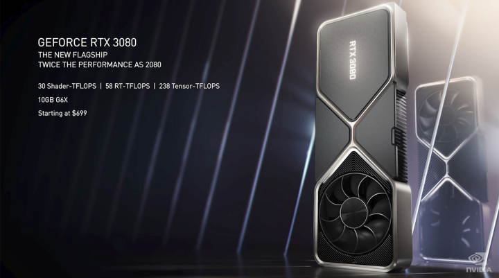 Nvidia GeForce RTX 3080に関する情報