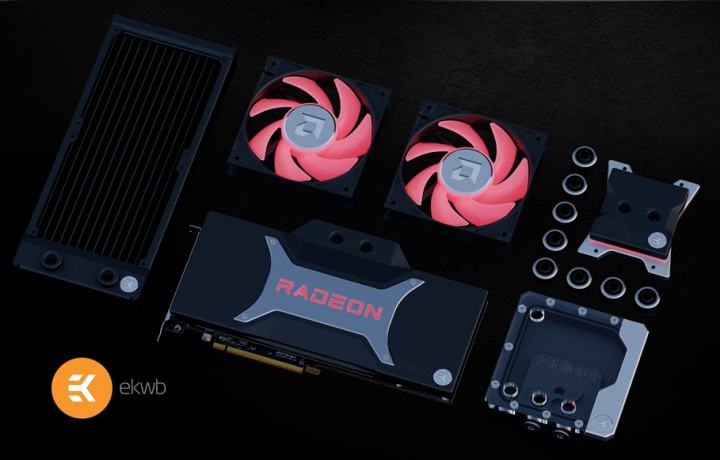 EKWBには、AMDの最新のCPUおよびGPU用の特別版の水冷部品を提供