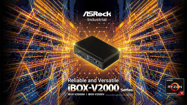 Ryzenを組み込みASRockのiBox-V2000：8コア、小型、ファンレス