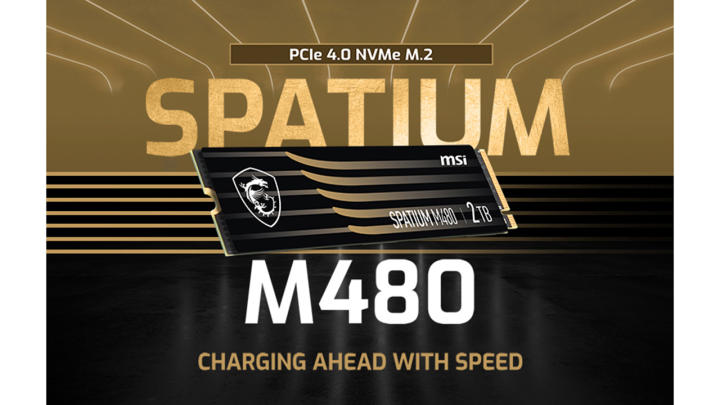 MSI、Spatium PCIe Gen 4 SSDを発表