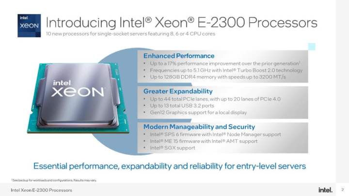 Intel Rocket Lake Xeon E