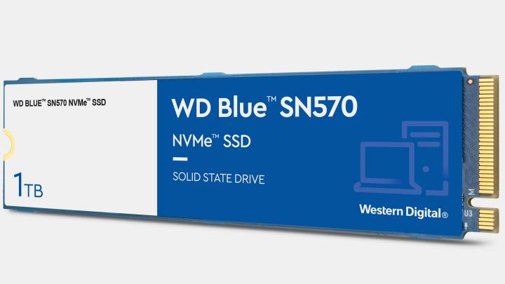 ウエスタンデジタル、手頃な価格のNVMe SSD「WD Blue SN570」を発表