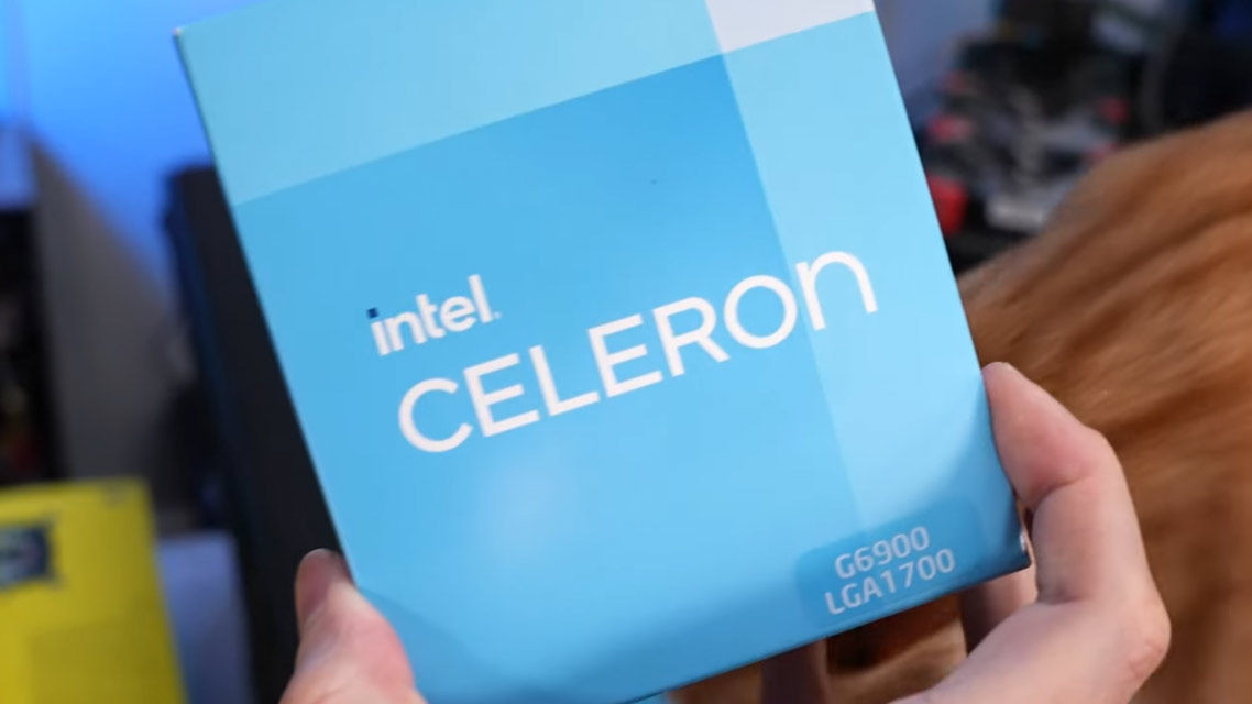 Intel Alder Lake Celeron G6900は57％のオーバークロックを簡単に達成 