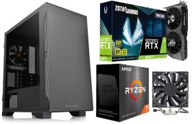 GeForce RTX 3060 Ti と Ryzen 7 5800X に GRATIFY3 と S100 TG 15万円台 自作PC構成 #0